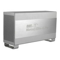 OWC Mercury Elite Pro Dual Bay Assembly Instructions Manual