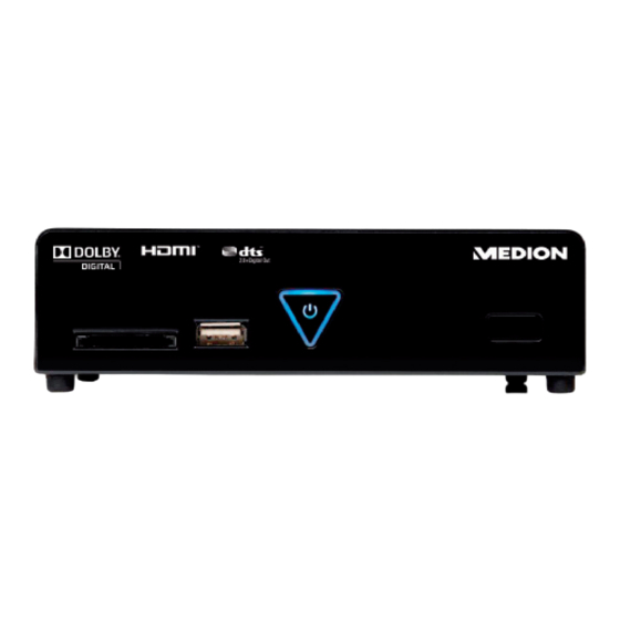Medion MD 86589 Media Player Manuals