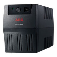 AEG Protect alpha 600 User Manual