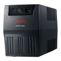 Aeg Protect alpha 450 User Manual