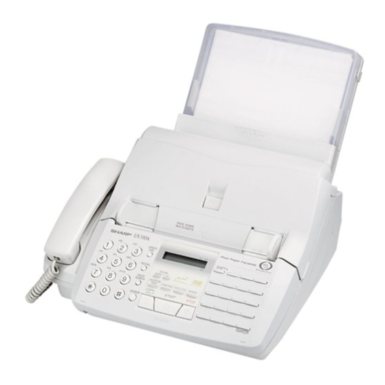Sharp FO-1660 Manuals