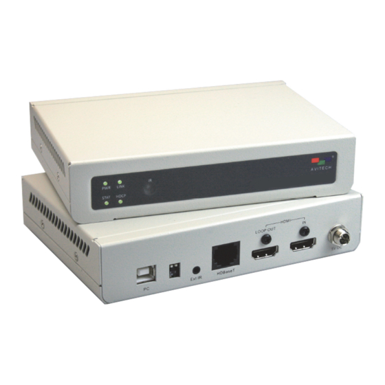 Avitech Pacific X-HDUT Manuals