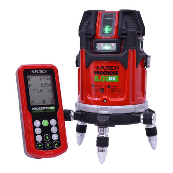 Futech PROCROSS 8.0 DS Manual