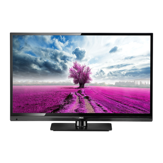 AOC LE32D1332 LCD TV Manuals