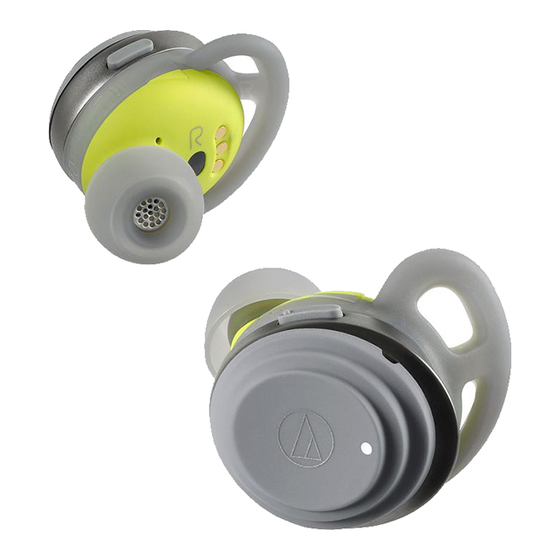 Audio Technica ATH-SPORT5TW Earphones Manuals
