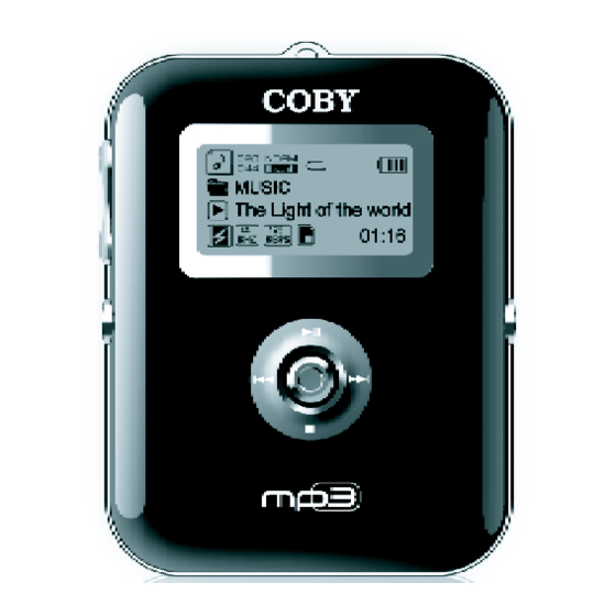Coby MPC541 User Manual