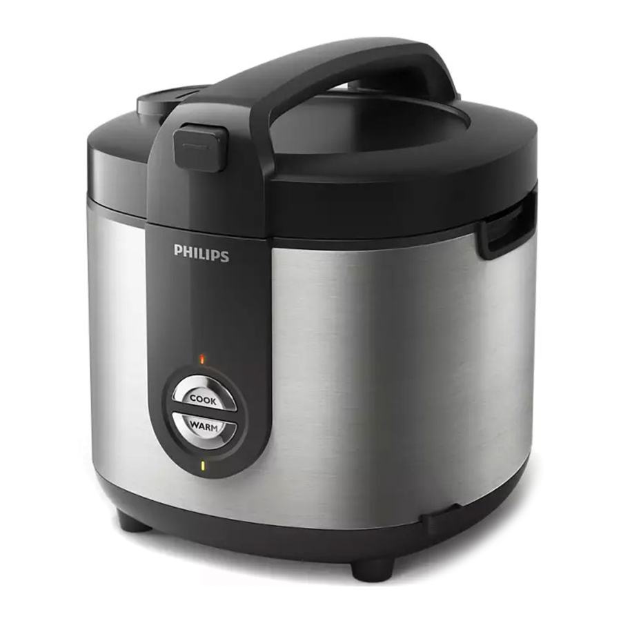 philips rice cooker hd3038 manual