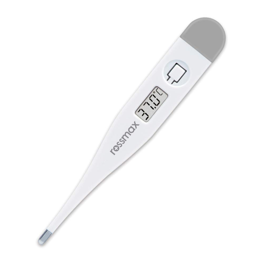 Rossmax TG100 Digital Thermometer Manual ManualsLib