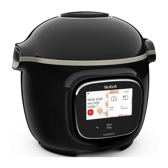 TEFAL COOK4ME TOUCH MANUAL Pdf Download | ManualsLib