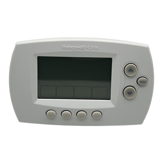 HONEYWELL HOME SMART RTH6500WF SERIES USER MANUAL Pdf Download | ManualsLib