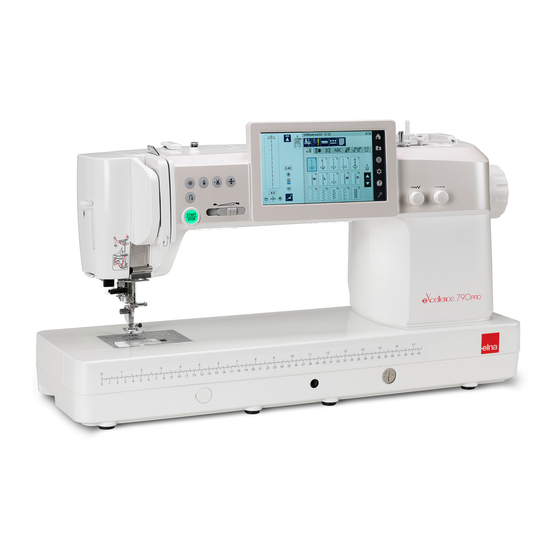 ELNA EXCELLENCE 790PRO INSTRUCTION MANUAL Pdf Download ManualsLib