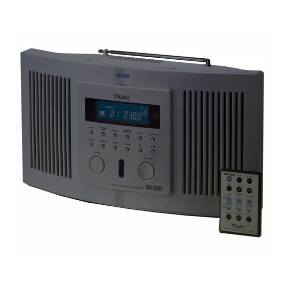 Teac SR-L35CD Owner's Manual