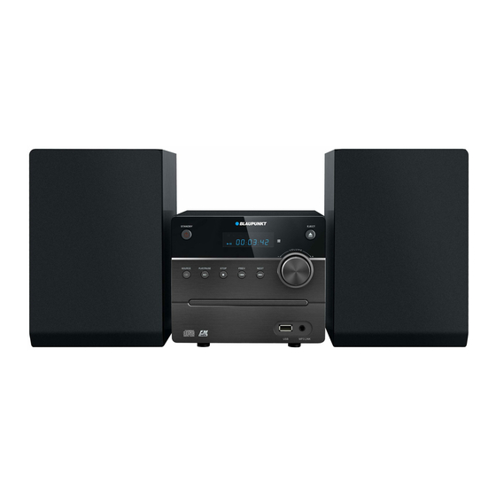 Blaupunkt MS8BK Owner's Manual