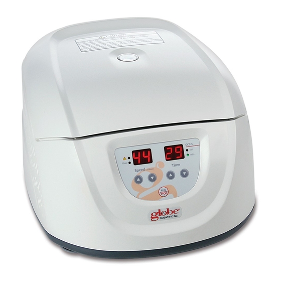 Globe Scientific GCC-S User Manual