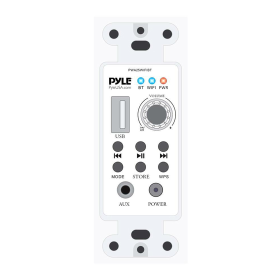 Pyle PWA25WIFIBT User Manual