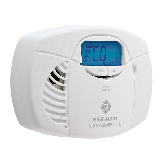 First Alert CO410 User Manual