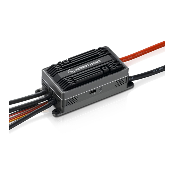 Hobbywing Platinum HV 200A SBEC V4.1 User Manual