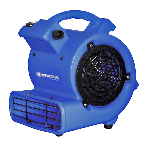 Sonnenkonig WINDMASCHINE 21 User Manual