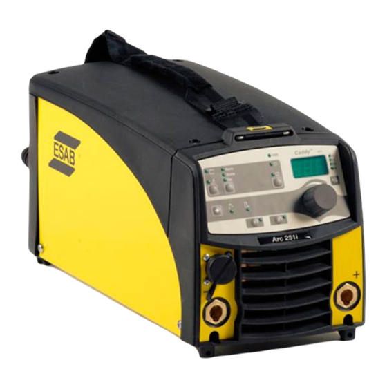 ESAB Caddy Arc 251i Instruction Manual