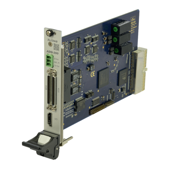 Alldaq ADQ-330 Series Manuals