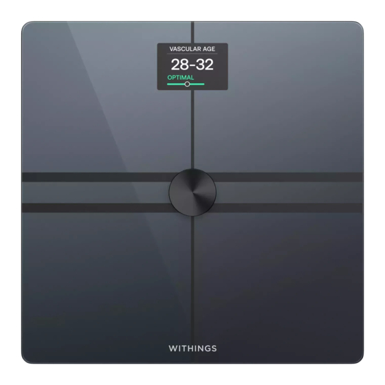 Withings Body Comp Manuals