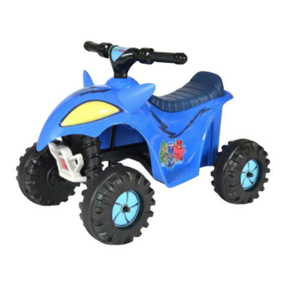 Hunter Products ROLLPLAY PJ MASKS W413PJ Manual