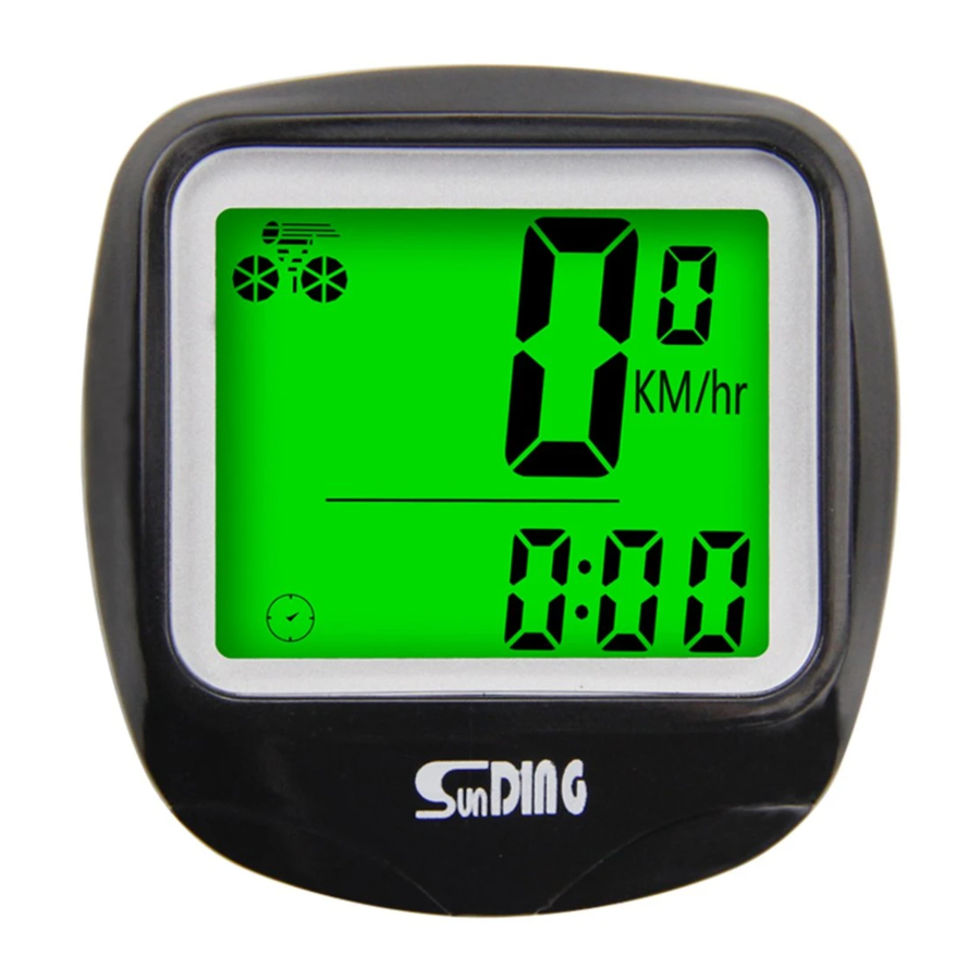 Sunding SD568 Bicycle Computer 21Functions Manual ManualsLib