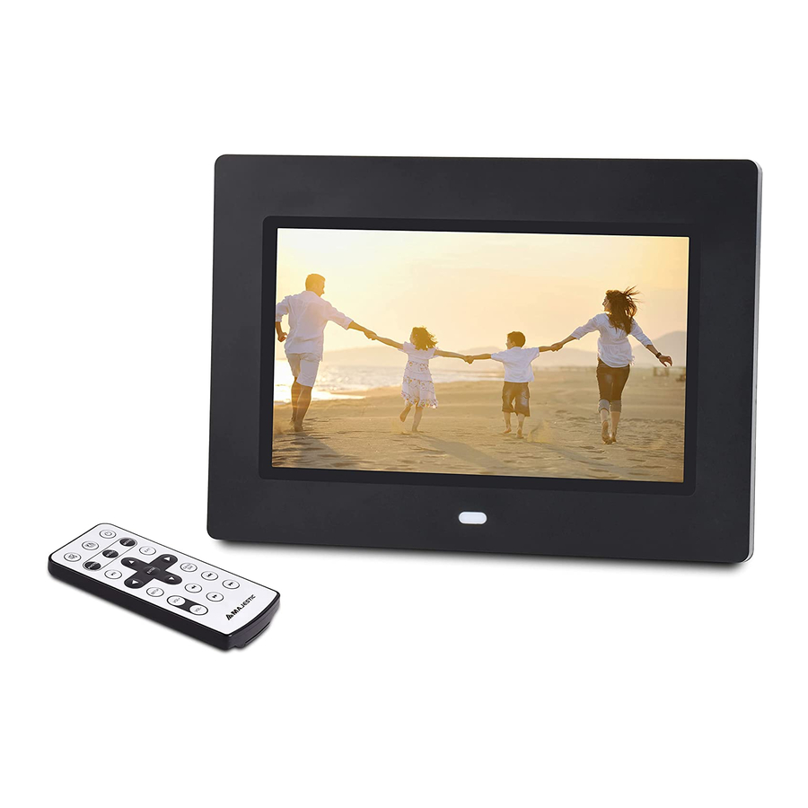 Majestic DF 918HD MP3 Digital Frame Manual ManualsLib