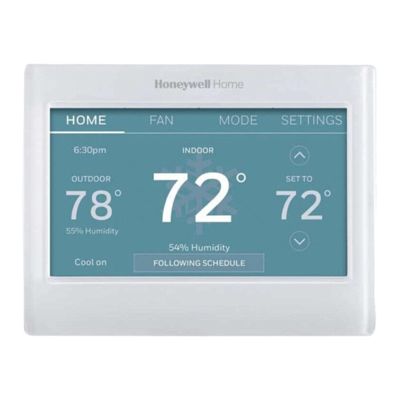 HONEYWELL RTH9600WF QUICK START MANUAL Pdf Download ManualsLib