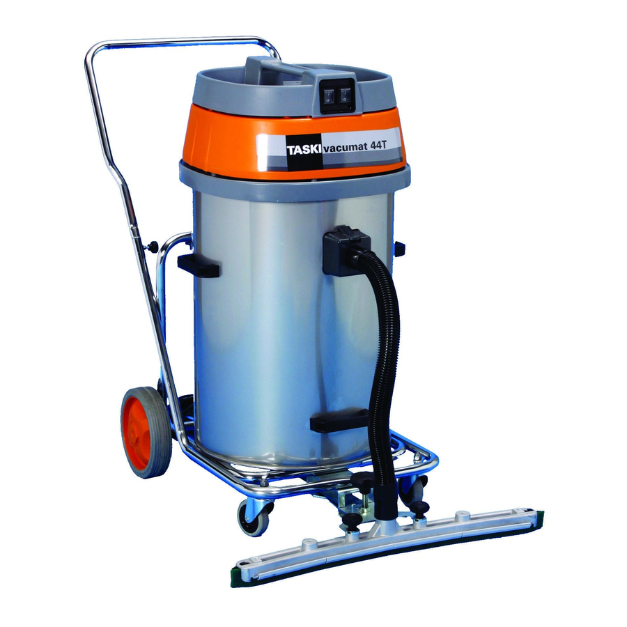 Taski vacumat 44T - Ultimate Cleaning Machine Manual | ManualsLib