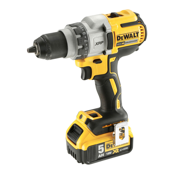 DeWalt DCD991 Instruction Manual