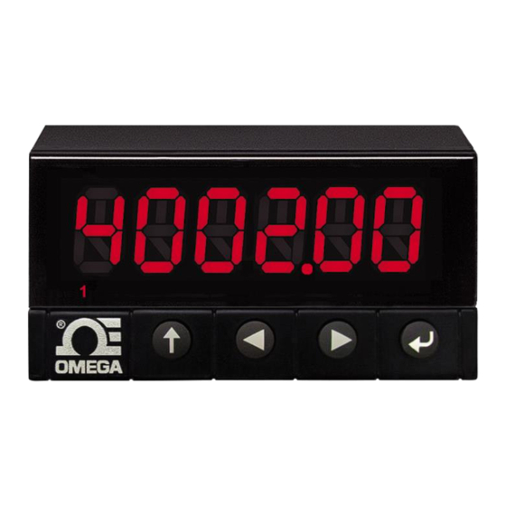Omega Platinum DP32Pt Quick Start Manual