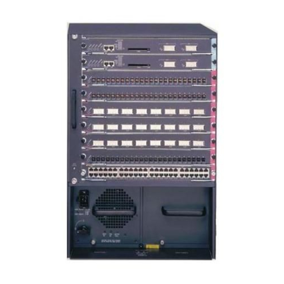 Cisco WS-C6509 Manuals