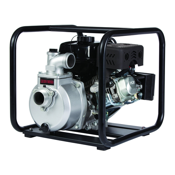 red lion Engine-Driven Aluminum TRANSFER Pump Manual