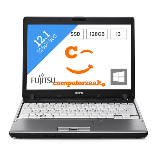 Fujitsu Siemens Computers LIFEBOOK P Series Easy Manual