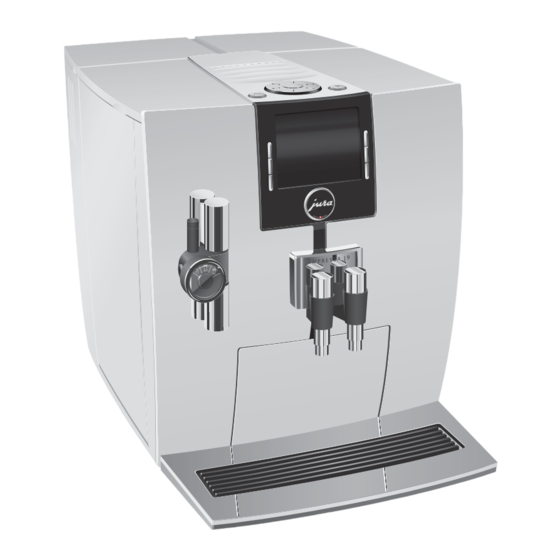 Jura IMPRESSA J9.3 One Touch TFT Instructions For Use Manual