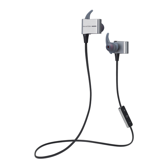 Phiaton BT 110 Owner's Manual