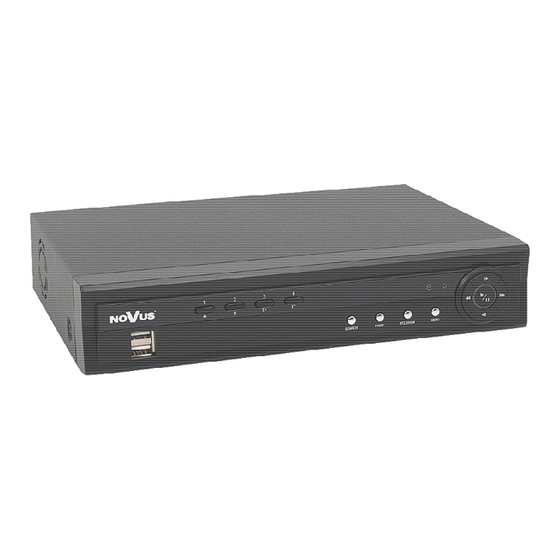 Novus NDR-HA4104 User Manual