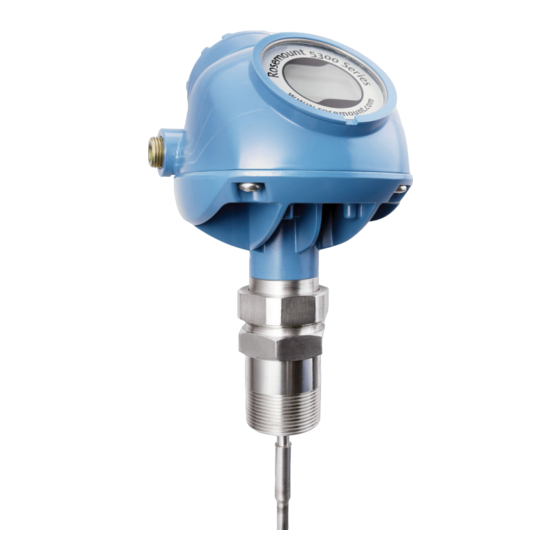 Emerson Rosemount 5300 Quick Start Manual