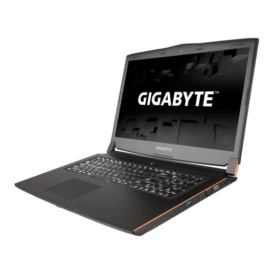 Gigabyte P57 User Manual