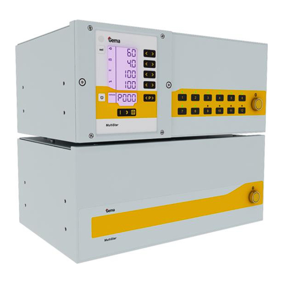 Gema MultiStar CG10 Operating Instructions And Spare Parts List