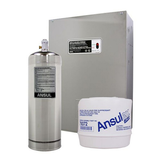 Ansul R-102 Owner's Manual