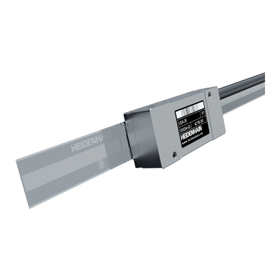 HEIDENHAIN LIDA 277 Mounting Instructions