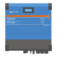 Victron energy Multi RS Solar Manual