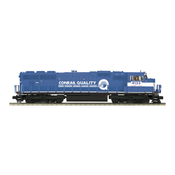 MTHTrains Premier SD70M Diesel Engine Operator's Manual