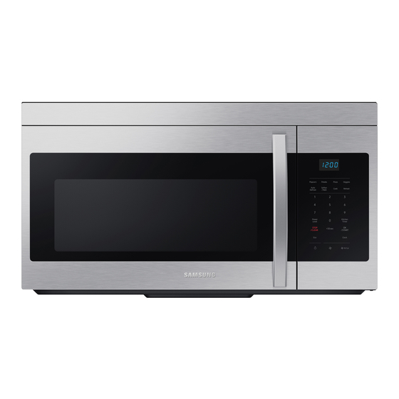 Samsung ME16A4021AS Installation Instructions Manual