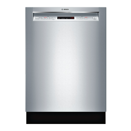 Bosch store shem63w52n manual