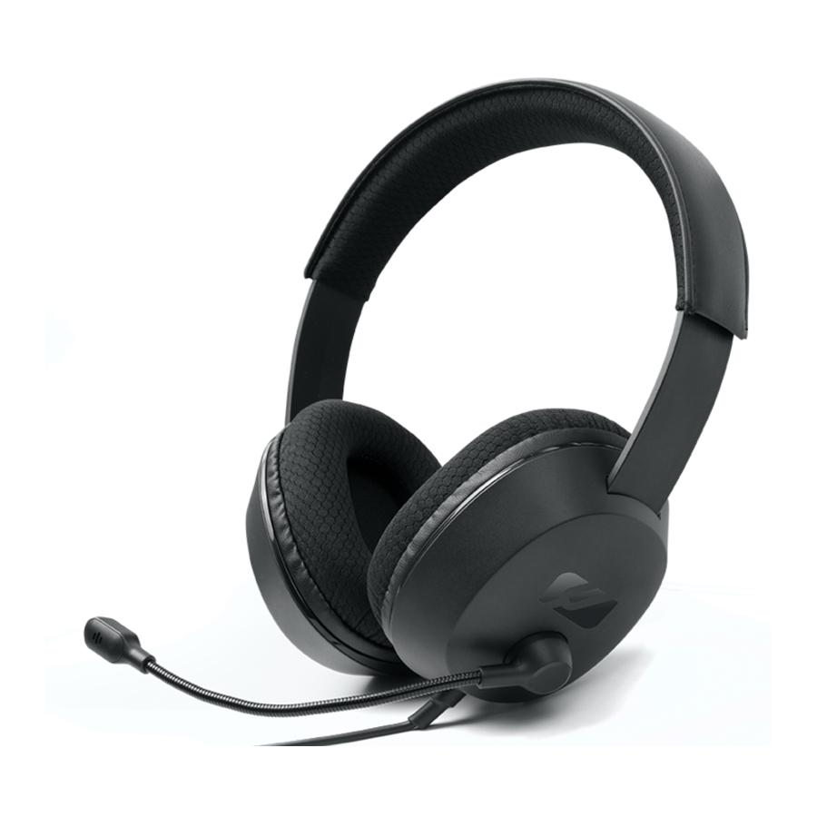 Muse M-210 GH - Headphones With Microphone Manual | ManualsLib