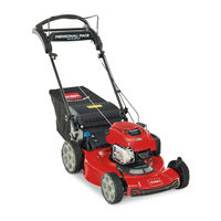 Toro mower deals manual