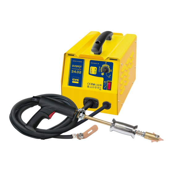 GYS GYSPOT 2700 TRANSLATION OF THE ORIGINAL INSTRUCTIONS Pdf Download ...